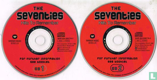 The Seventies - Hits to Remember - Afbeelding 3