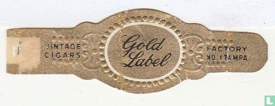 Gold Label - Vintage Cigars - Factory No. 1 Tampa  - Afbeelding 1