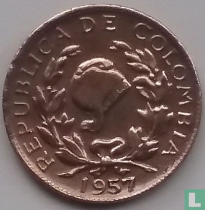 Colombia 1 centavo 1957 (type 1) - Image 1