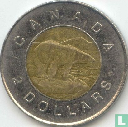 Canada 2 dollars 2003 (crowned head) - Image 2