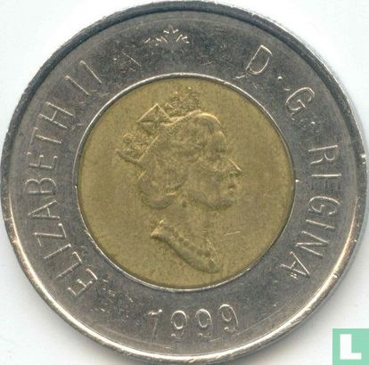 Canada 2 dollars 1999 "Creation of the territory of Nunavut" - Image 1
