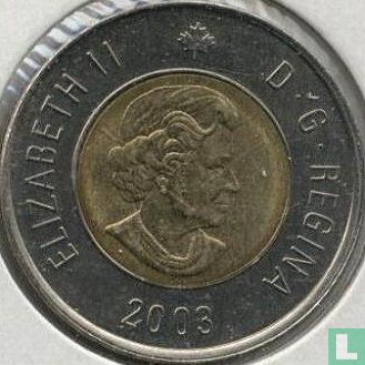 Canada 2 dollars 2003 (tête nue) - Image 1