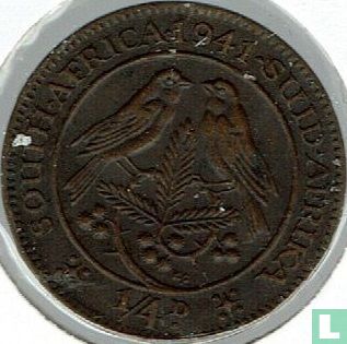 Zuid-Afrika ¼ penny 1941 - Afbeelding 1