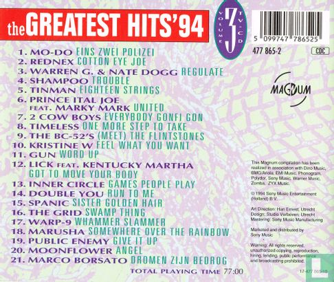 The Greatest Hits '94 Volume 3 - Afbeelding 2