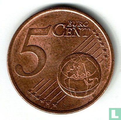 Duitsland 5 cent 2018 (J) - Afbeelding 2