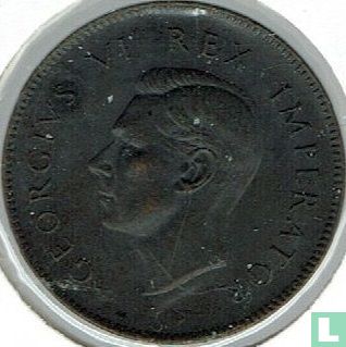 Afrique du Sud ¼ penny 1939 - Image 2