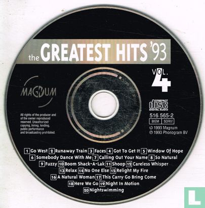 The Greatest Hits '93 Volume 4 - Image 3
