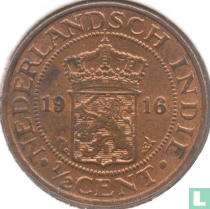 Dutch East Indies ½ cent 1916 - Image 1