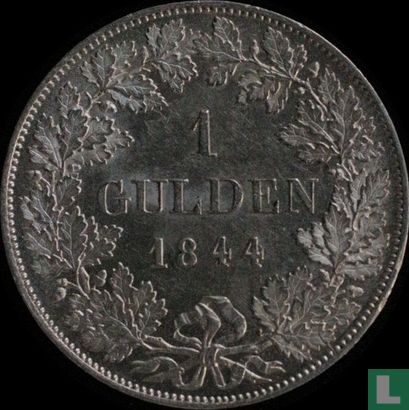Bavaria 1 gulden 1844 - Image 1
