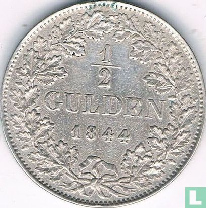 Beieren ½ gulden 1844 - Afbeelding 1