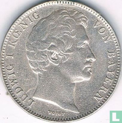 Beieren ½ gulden 1844 - Afbeelding 2