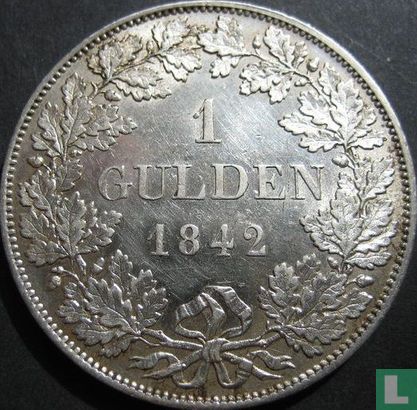 Bavaria 1 gulden 1842 - Image 1