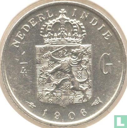 Indes néerlandaises ¼ gulden 1906 - Image 1