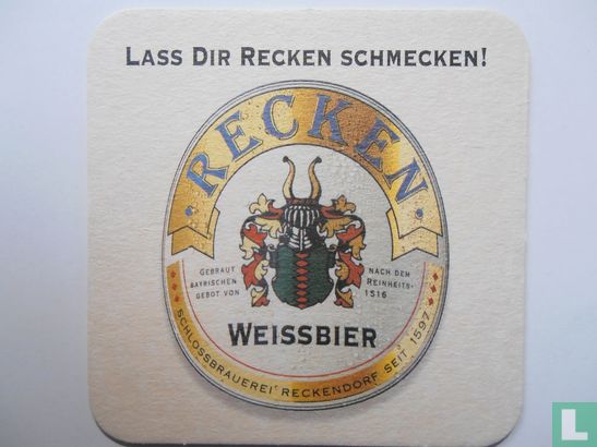 Recken Weissbier - Lass dir Recken schmecken!