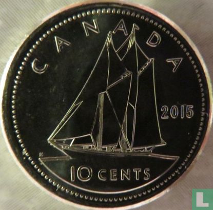 Canada 10 cents 2015 - Afbeelding 1
