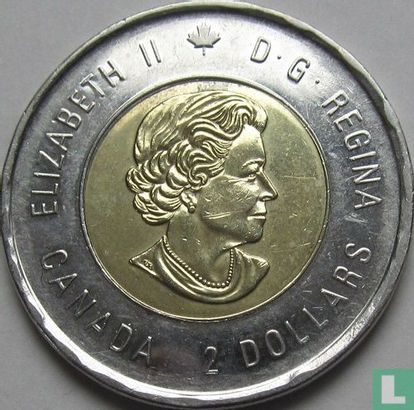 Canada 2 dollars 2017 "100th anniversary Battle of Vimy ridge" - Afbeelding 2