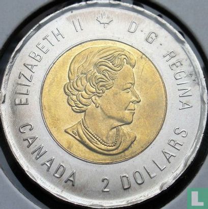 Canada 2 dollars 2019 (kleurloos) "75th anniversary of D-Day" - Afbeelding 2