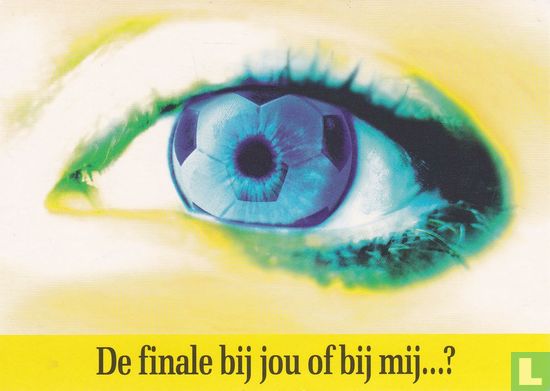 A000328 - De Telegraaf "De finale bij jou of bij mij...?" - Image 1