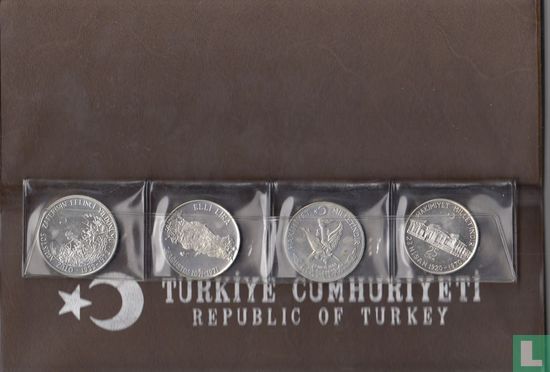 Turkije combinatie set 1972 (PROOF) - Afbeelding 2
