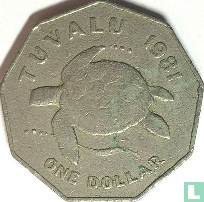 Tuvalu 1 dollar 1981 - Afbeelding 1