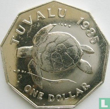 Tuvalu 1 dollar 1985 - Image 1