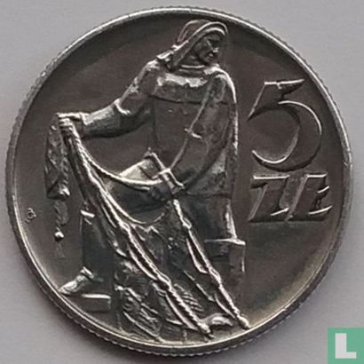 Pologne 5 zlotych 1959 - Image 2