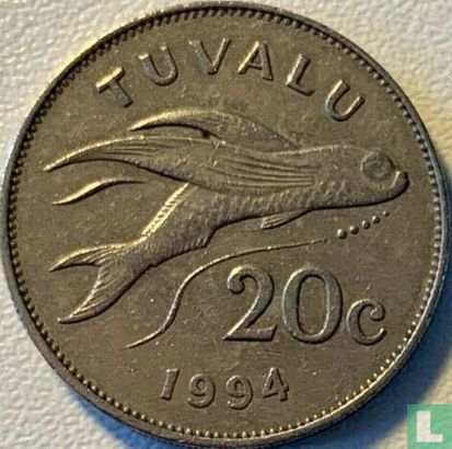 Tuvalu 20 cents 1994 - Image 1