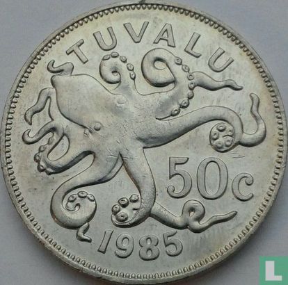 Tuvalu 50 cents 1985 - Afbeelding 1