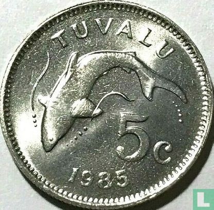 Tuvalu 5 cents 1985 - Image 1