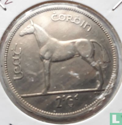 Ierland ½ crown 1966 - Afbeelding 2