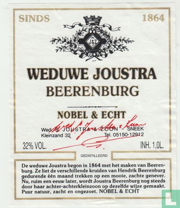 Weduwe Joustra Beerenburg - Image 1