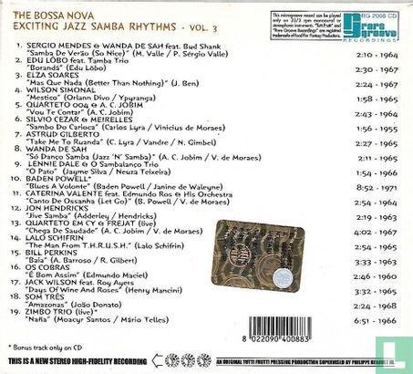 The Bossa Nova Exciting Jazz Samba Rhythms Vol. 3 - Image 2