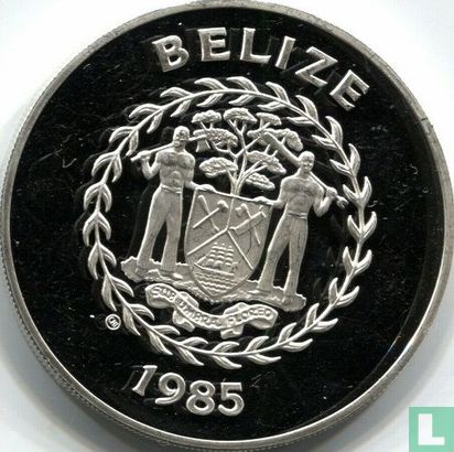 Belize 20 dollars 1985 (BE) "United Nations - Decade for women" - Image 1
