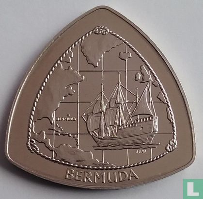 Bermudes 1 dollar 1998 "Bermuda Triangle" - Image 2