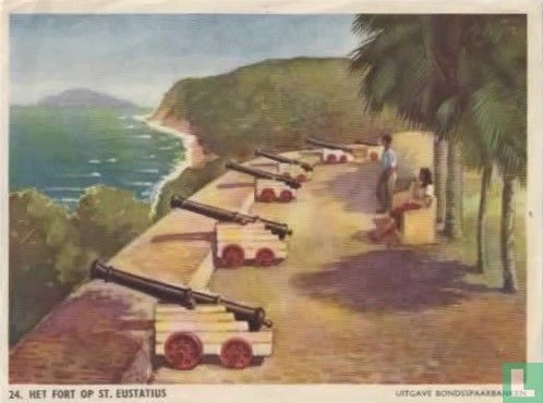 Het fort op St. Eustatius - Afbeelding 1