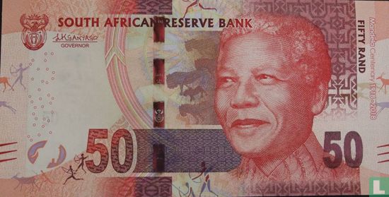 South Africa 50 Rand 2018 - Image 1