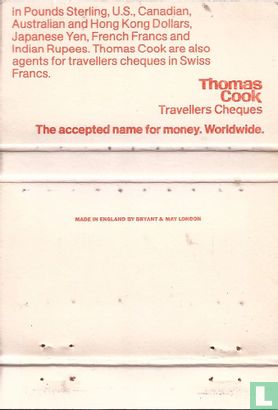 Thomas Cook - Travellers Cheques - Image 2