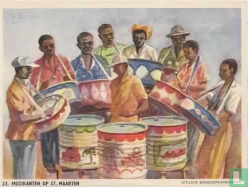 Muzikanten op St. Maarten - Afbeelding 1