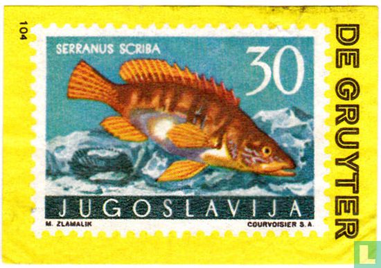 Jugoslavië - vis - Afbeelding 2