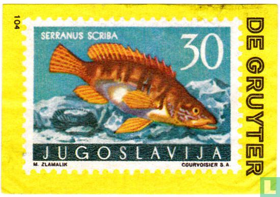 Jugoslavië - vis - Afbeelding 1