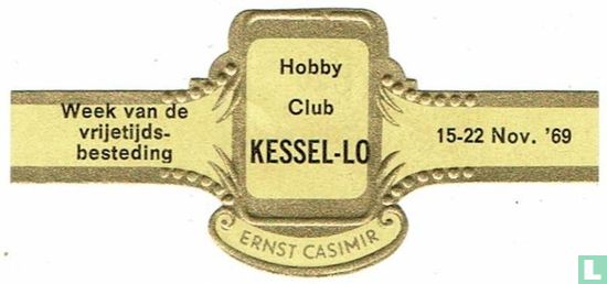 Hobby Club Kessel-Lo - Week van de vrije tijdsbesteding - 15-22 Nov. '69 - Afbeelding 1