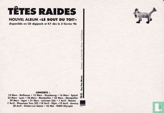 Têtes Raides - Le Bout Du Toit - Afbeelding 2