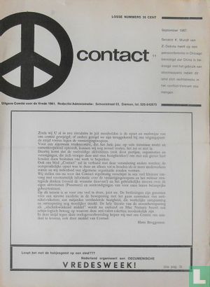 Contact [Vredesbeweging] 11 - Afbeelding 1