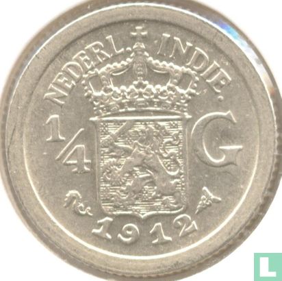 Dutch East Indies ¼ gulden 1912 - Image 1