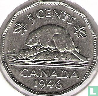 Canada 5 cents 1946 - Afbeelding 1