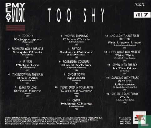 Play My Music - Too Shy - Vol 7  - Bild 2