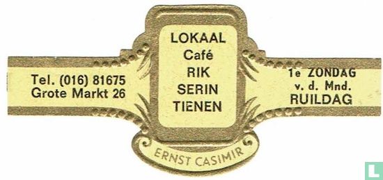 Local Café Rik Serin Tienen - Tel. (016) 81675 Grote Markt 26 - 1st Sunday of the Mos. exchange day - Image 1