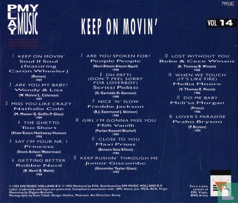Play My Music - Keep On Movin' - Vol 14 - Afbeelding 2