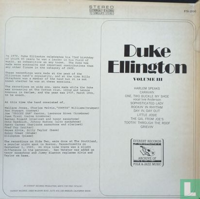 Duke Ellington Volume III - Afbeelding 2