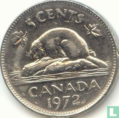 Canada 5 cents 1972 - Afbeelding 1